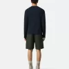 Slim fit-långärmad T-shirt med Compass-patch
