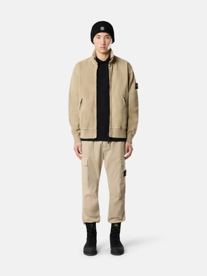 Slim fit-polotröja med korta ärmar och Compass-märke