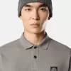 Slim fit-polotröja med korta ärmar och Compass-märke