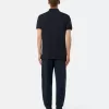 Slim fit-polotröja med korta ärmar och Compass-märke