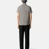 Slim fit-polotröja med korta ärmar och Compass-märke