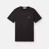 Slim fit-T-shirt med korta ärmar och Compass-märke