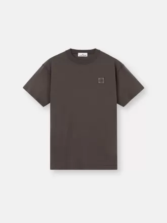 Slim fit-T-shirt med korta ärmar och Compass-märke