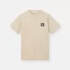 Slim fit-T-shirt med korta ärmar och Compass-märke