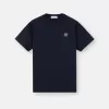Slim fit-T-shirt med korta ärmar och Compass-märke