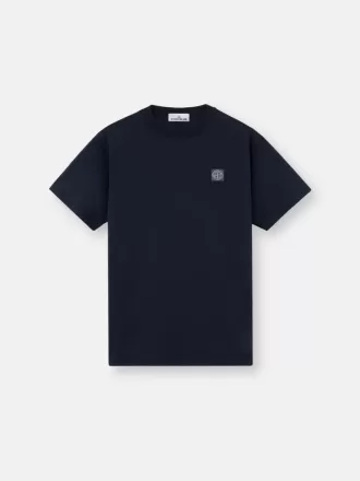 Slim fit-T-shirt med korta ärmar och Compass-märke