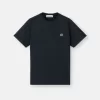 Slim fit-T-shirt med korta ärmar och Compass-märke