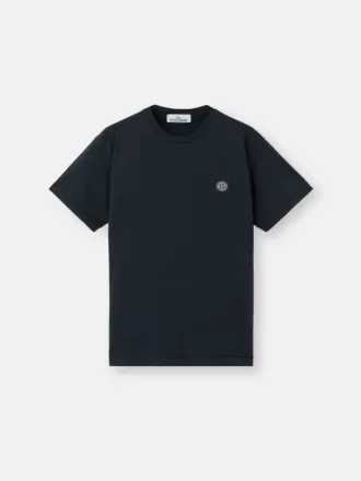 Slim fit-T-shirt med korta ärmar och Compass-märke