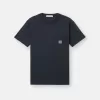 Slim fit-T-shirt med korta ärmar och Compass-märke