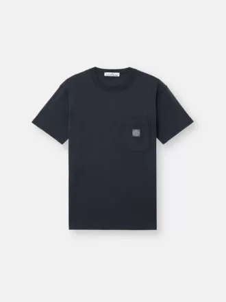 Slim fit-T-shirt med korta ärmar och Compass-märke
