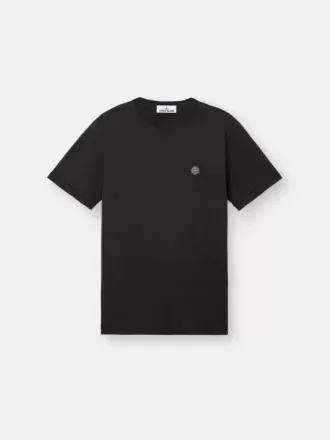 Slim fit-T-shirt med korta ärmar och Compass-märke