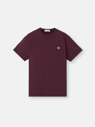 Slim fit-T-shirt med korta ärmar och Compass-märke