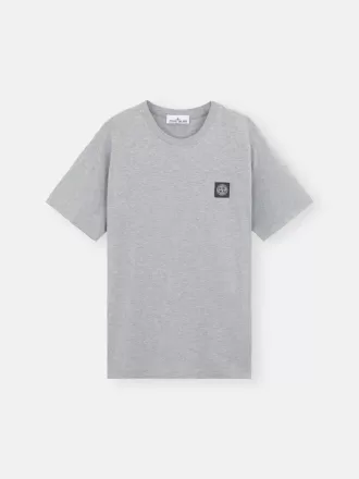 Slim fit-T-shirt med korta ärmar och Compass-märke