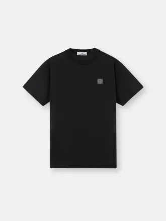Slim fit-T-shirt med korta ärmar och Compass-märke