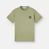 Slim fit-T-shirt med korta ärmar och Compass-märke