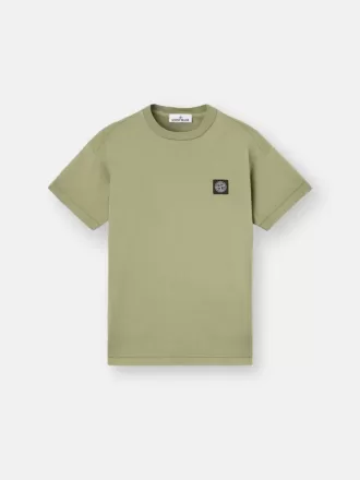 Slim fit-T-shirt med korta ärmar och Compass-märke
