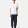 Slim fit-T-shirt med korta ärmar och Compass-märke Slim fit-T-shirt med korta ärmar och Compass-märke