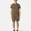 Slim fit-T-shirt med korta ärmar och Compass-märke