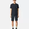 Slim fit-T-shirt med korta ärmar och Compass-märke