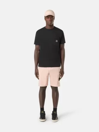 Slim fit-T-shirt med korta ärmar och Compass-märke