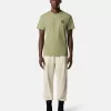 Slim fit-T-shirt med korta ärmar och Compass-märke