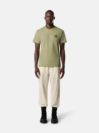 Slim fit-T-shirt med korta ärmar och Compass-märke
