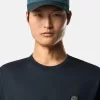 Slim fit-T-shirt med korta ärmar och Compass-märke