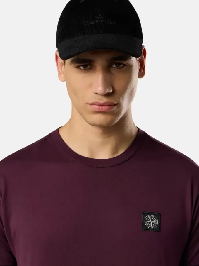 Slim fit-T-shirt med korta ärmar och Compass-märke