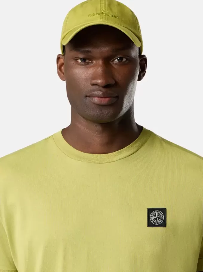 Slim fit-T-shirt med korta ärmar och Compass-märke