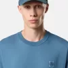 Slim fit-T-shirt med korta ärmar och Compass-märke