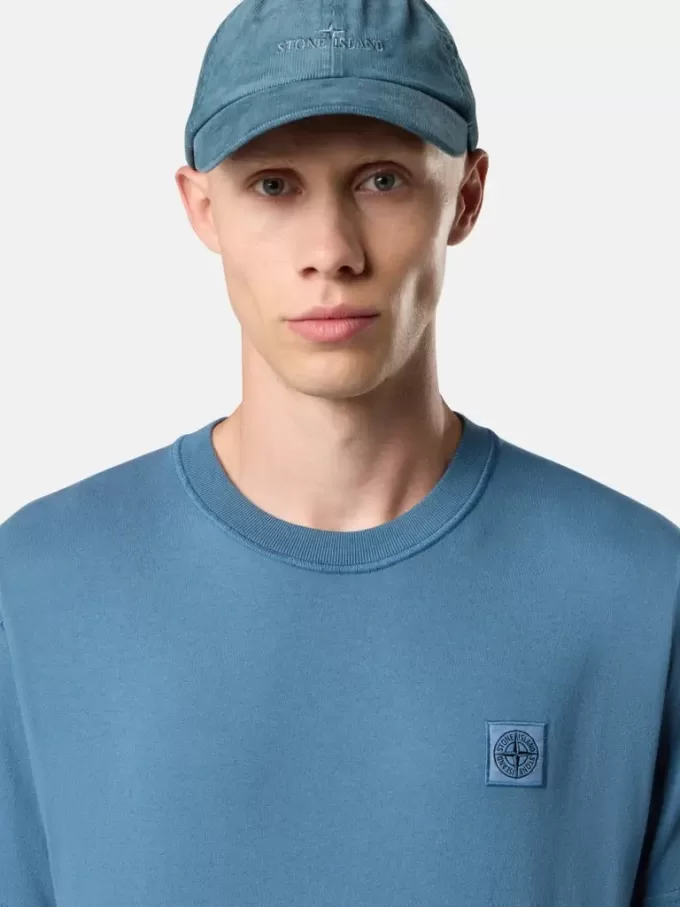 Slim fit-T-shirt med korta ärmar och Compass-märke