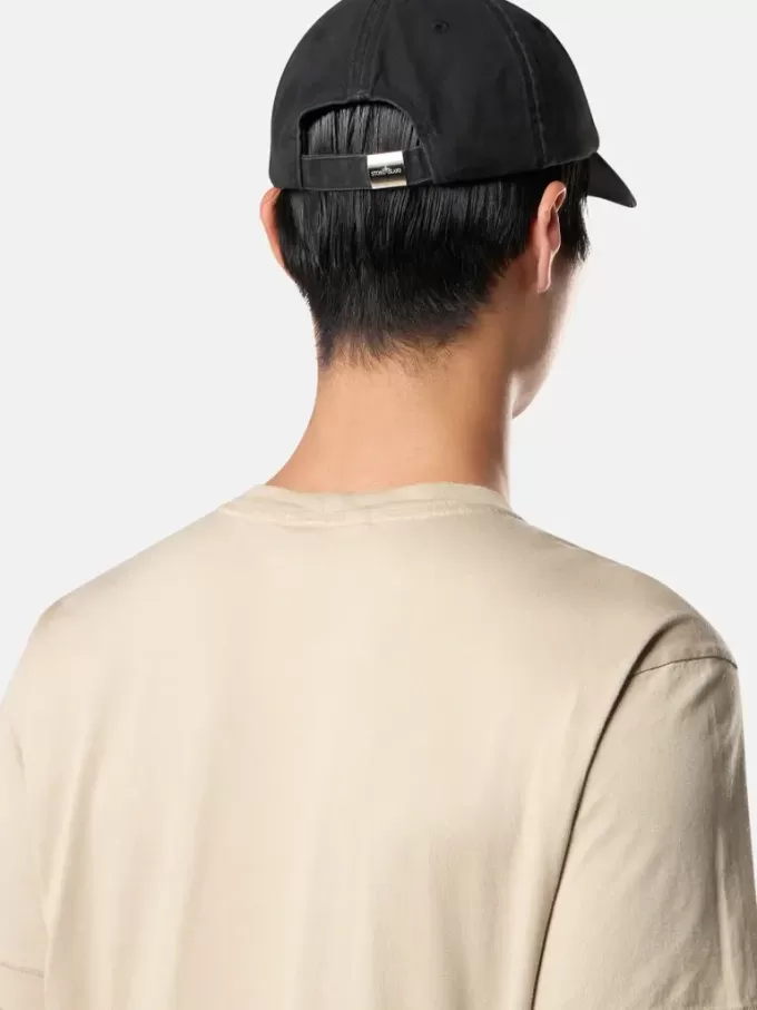 Slim fit-T-shirt med korta ärmar och Compass-märke