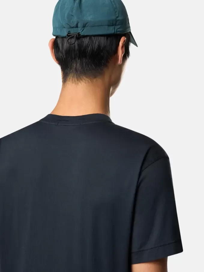 Slim fit-T-shirt med korta ärmar och Compass-märke