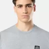 Slim fit-T-shirt med korta ärmar och Compass-märke