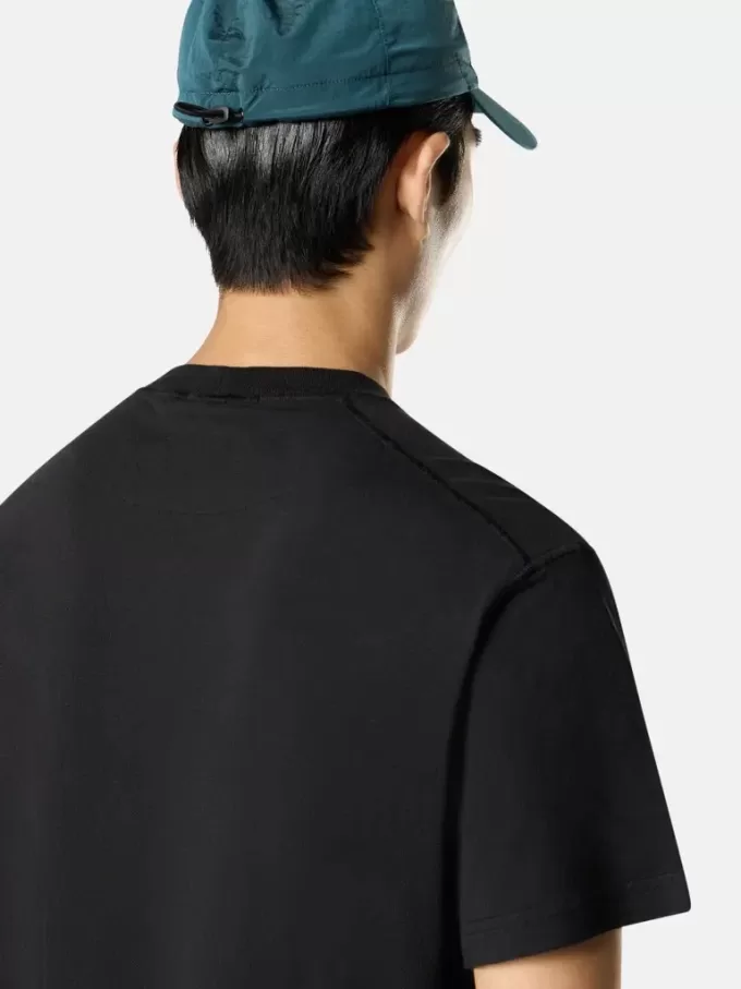 Slim fit-T-shirt med korta ärmar och Compass-märke