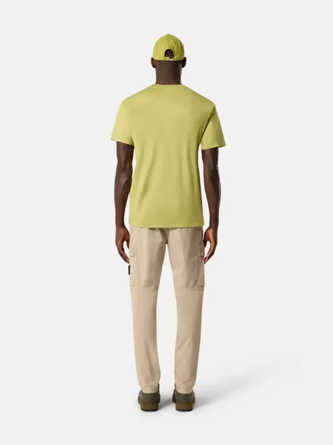 Slim fit-T-shirt med korta ärmar och Compass-märke