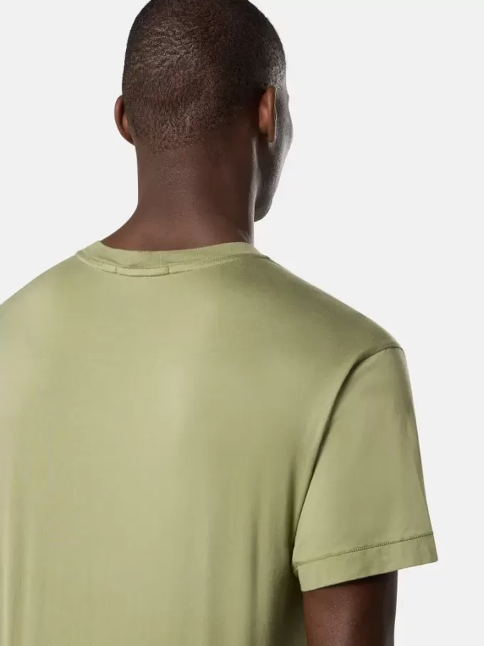 Slim fit-T-shirt med korta ärmar och Compass-märke
