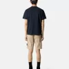 Slim fit-T-shirt med korta ärmar och Compass-märke