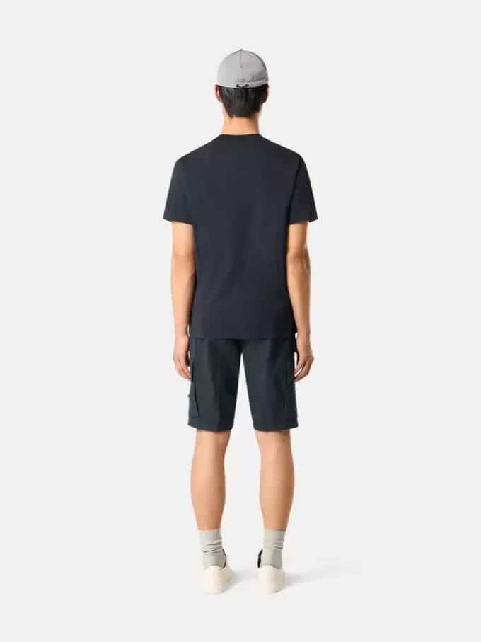 Slim fit-T-shirt med korta ärmar och Compass-märke