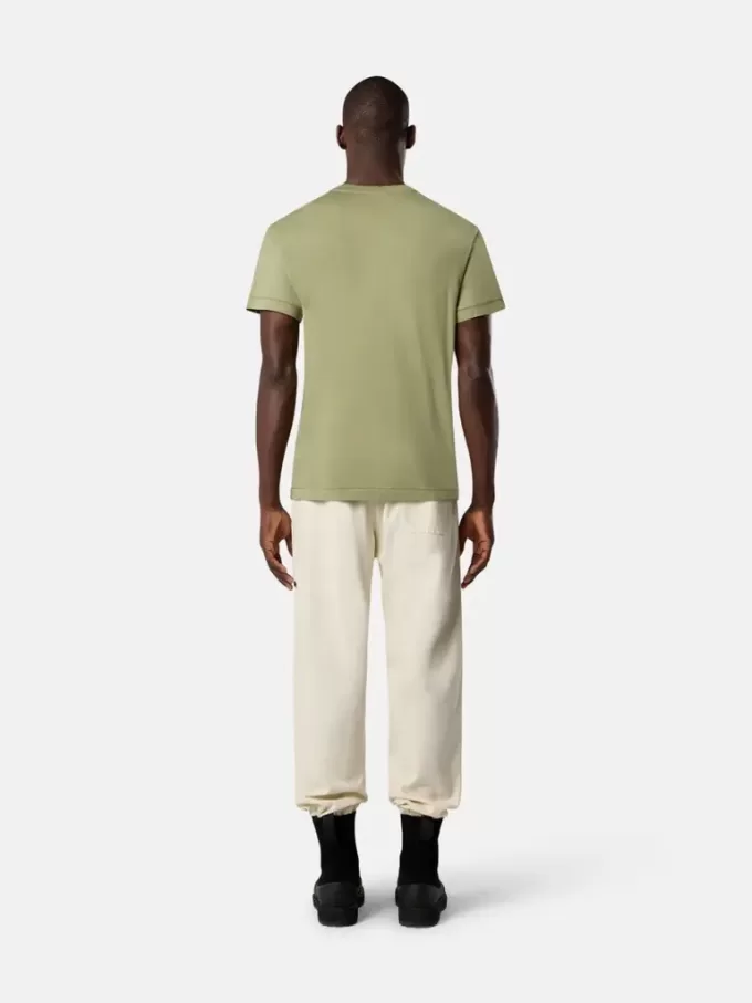 Slim fit-T-shirt med korta ärmar och Compass-märke