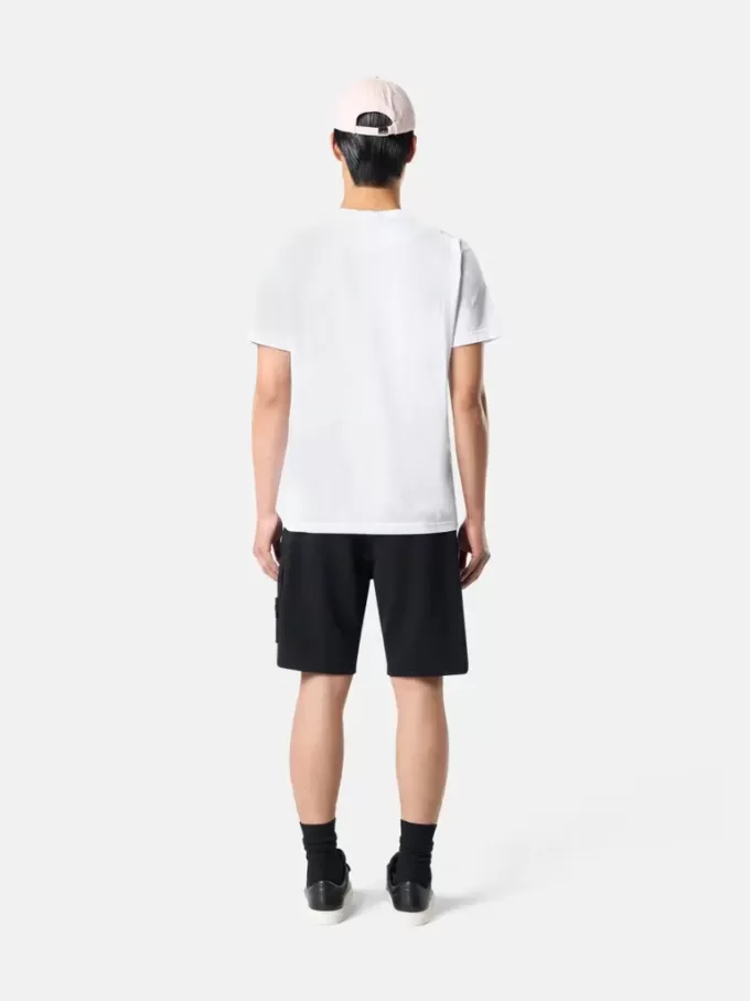 Slim fit-T-shirt med korta ärmar och Compass-märke