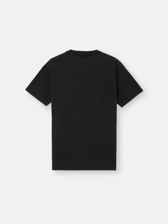 Slim fit-T-shirt med korta ärmar och Compass-märke Slim fit-T-shirt med korta ärmar och Compass-märke