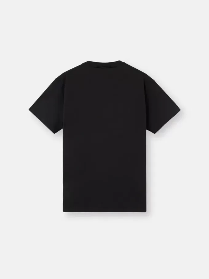 Slim fit-T-shirt med korta ärmar och Compass-märke