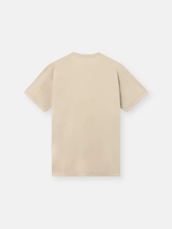 Slim fit-T-shirt med korta ärmar och Compass-märke