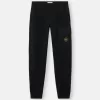 Sweatpants i normal passform med bälgficka på benet