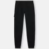 Sweatpants i normal passform med bälgficka på benet