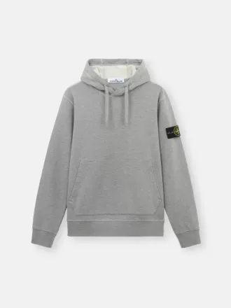 Sweatshirt med dragsko i huvan och fickor