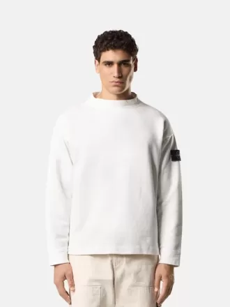 Sweatshirt med normal passform och rund halsringning med arkivinspirerade tryck Sweatshirt med normal passform och rund halsringning med arkivinspirerade tryck