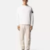 Sweatshirt med normal passform och rund halsringning med arkivinspirerade tryck