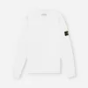 Sweatshirt med rund hals och normal passform